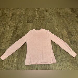 Lululemon Athletica Soft Pink Long Sleeve Sweater